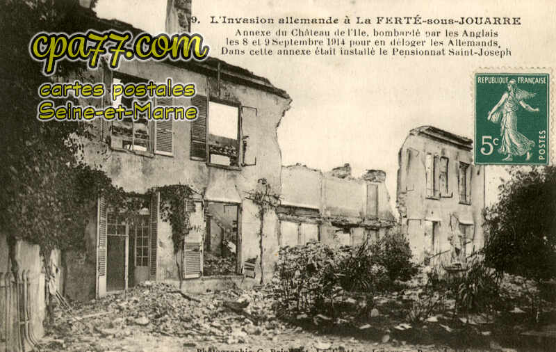 La Ferté Sous Jouarre (Seine-et-Marne) - L&rsquo;Invasion allemande à la Ferté-sous-Jouarre