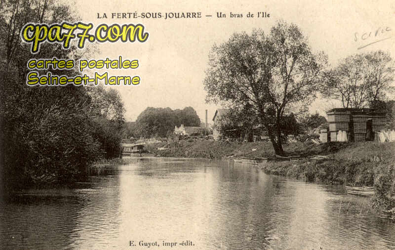 La Ferté Sous Jouarre (Seine-et-Marne) - Un bras de l&rsquo;Ile
