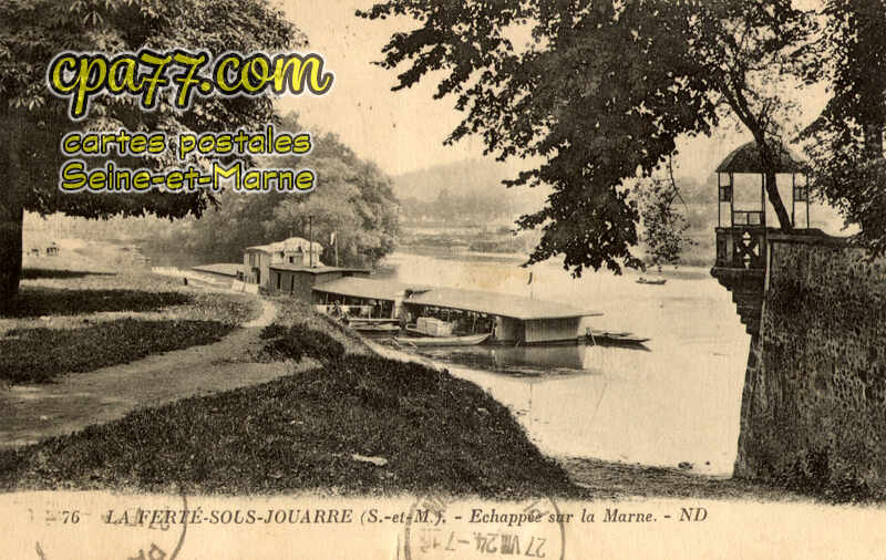 La Ferté Sous Jouarre (Seine-et-Marne) - Echappée sur la Marne