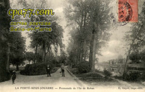 La Ferté Sous Jouarre (Seine-et-Marne) - Promenade de l&rsquo;Ile de Rohan