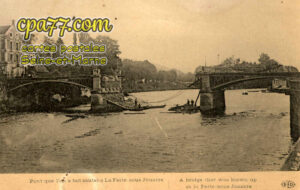La Ferté Sous Jouarre (Seine-et-Marne) - Pont que l’on a fait sauter à La Ferté-sous-Jouarre – A bridge that vas blown up at La ferté-sous-Jouarre