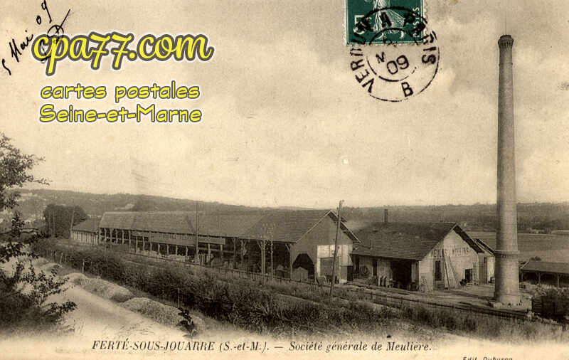 La Ferté Sous Jouarre (Seine-et-Marne) - Sociétaire générale de Meulière