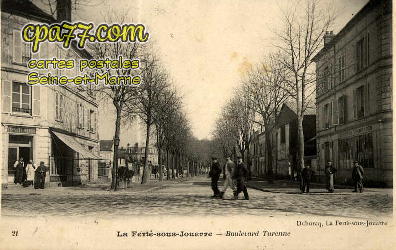 La Ferté Sous Jouarre (Seine-et-Marne) - Boulevard Turenne