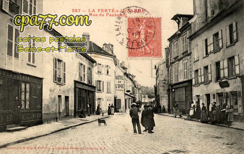 La Ferté Sous Jouarre (Seine-et-Marne) - Rue du Faubourg