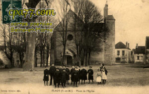 Flagy (Seine-et-Marne) - Rue de la Place