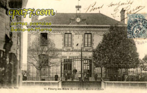 Fleury En Bière (Seine-et-Marne) - Mairie et Ecole