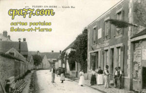 Fleury En Bière (Seine-et-Marne) - Grande Rue