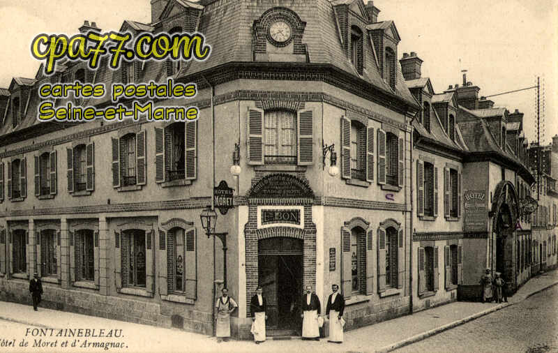 Fontainebleau (Seine-et-Marne) - Hôtel de Moret et d&rsquo;Armagnac