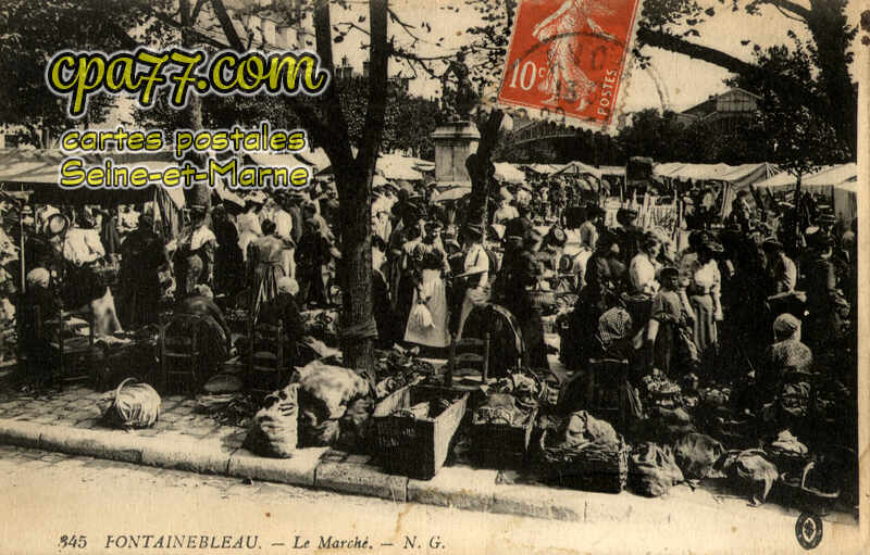 Fontainebleau (Seine-et-Marne) - Le Marché