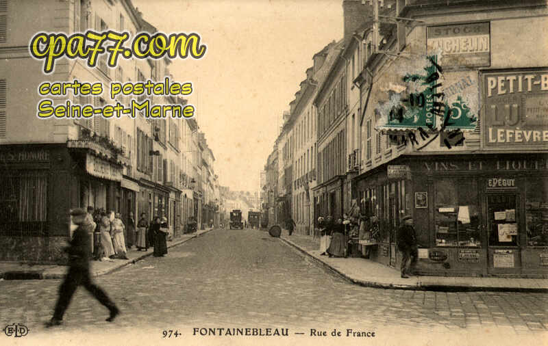 Fontainebleau (Seine-et-Marne) - Rue de France