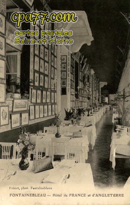 Fontainebleau (Seine-et-Marne) - Hôtel de France et d&rsquo;Angleterre