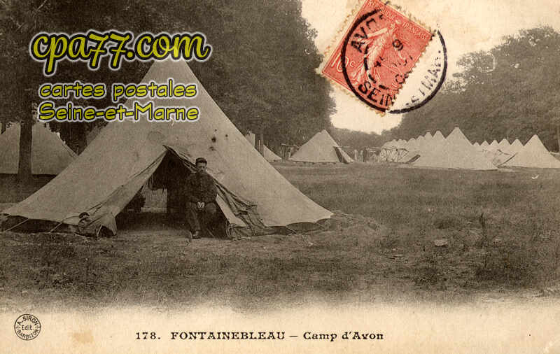 Fontainebleau (Seine-et-Marne) - Camp d&rsquo;Avon