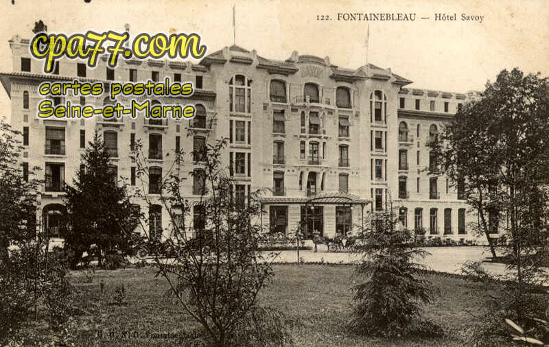 Fontainebleau (Seine-et-Marne) - Hôtel Savoy