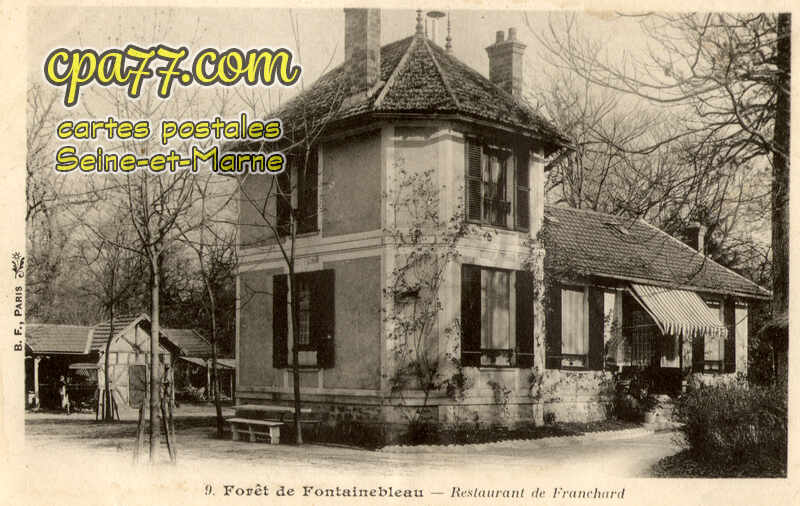 Fontainebleau (Seine-et-Marne) - Restaurant de Franchard