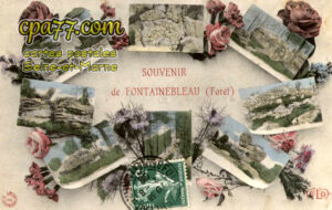 Fontainebleau (Seine-et-Marne) - Souvenir de Fontainebleau (Fôret)