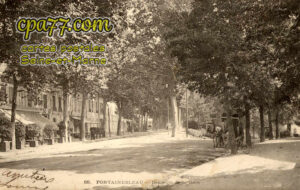 Fontainebleau (Seine-et-Marne) - Descente de la Gare