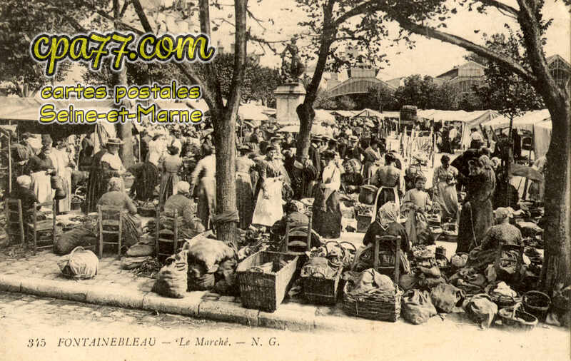 Fontainebleau (Seine-et-Marne) - Le Marché