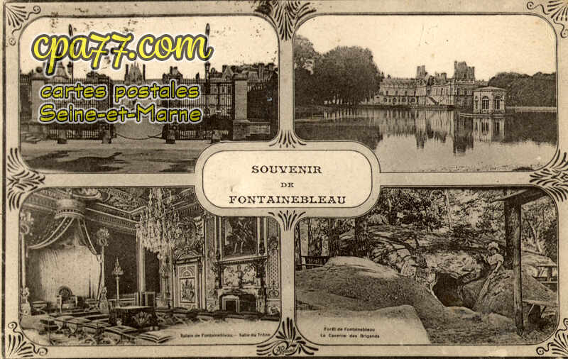 Fontainebleau (Seine-et-Marne) - Souvenir de Fontainebleau