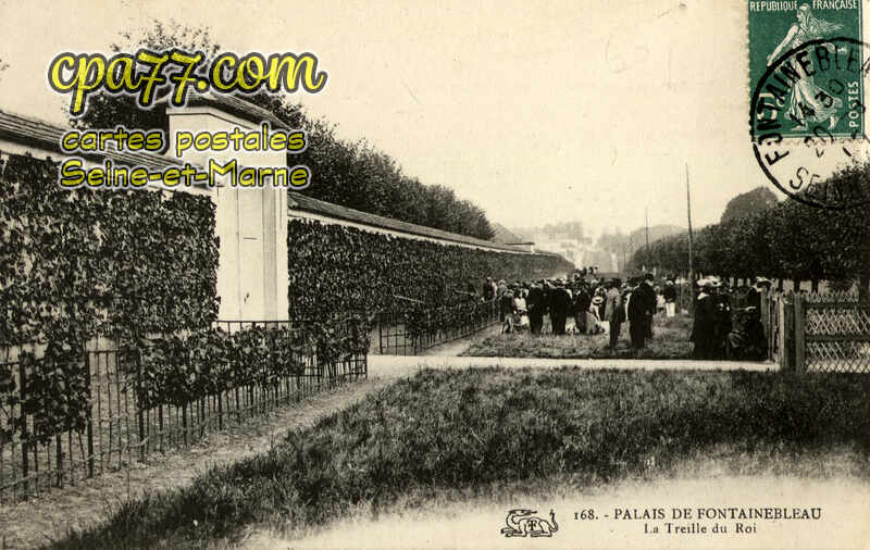 Fontainebleau (Seine-et-Marne) - Palais de Fontainebleau – La Treille du Roi