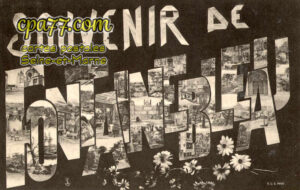 Fontainebleau (Seine-et-Marne) - Souvenir de Fontainebleau