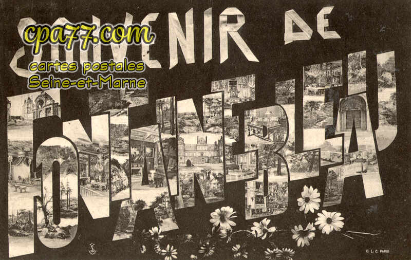 Fontainebleau (Seine-et-Marne) - Souvenir de Fontainebleau