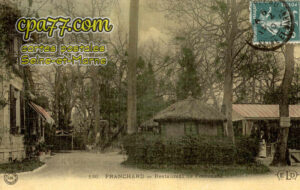 Fontainebleau (Seine-et-Marne) - Restaurant de Franchard