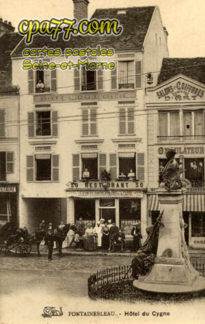 Fontainebleau (Seine-et-Marne) - Hôtel du Cygne