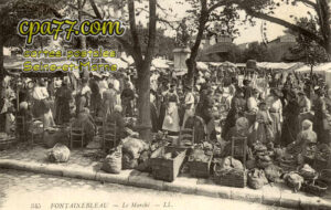Fontainebleau (Seine-et-Marne) - Le Marché