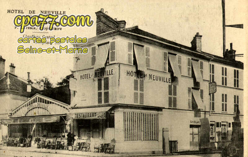 Fontainebleau (Seine-et-Marne) - Hôtel de Neuville