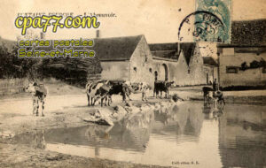 Fontaine Fourches (Seine-et-Marne) - L&rsquo;Abreuvoir