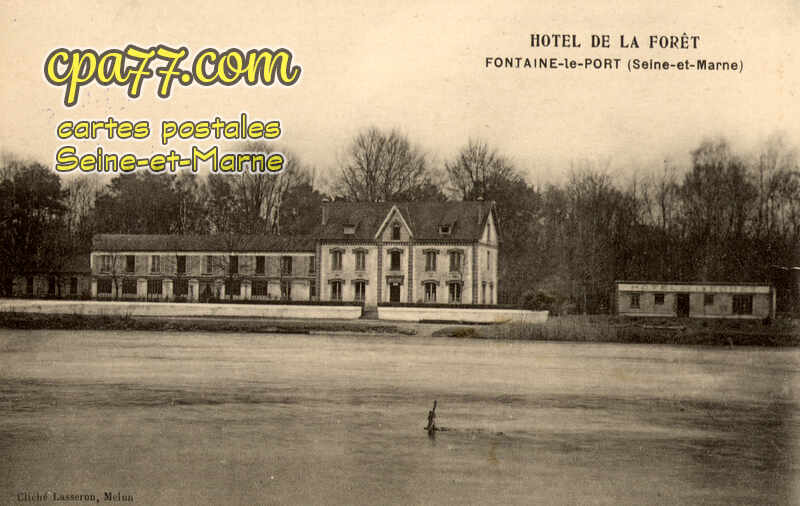 Fontaine Le Port (Seine-et-Marne) - Hôtel de la Forêt