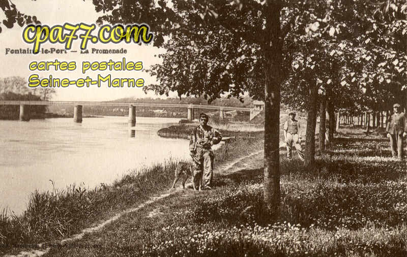 Fontaine Le Port (Seine-et-Marne) - La Promenade