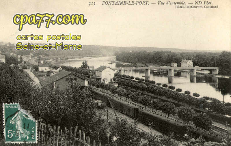 Fontaine Le Port (Seine-et-Marne) - Vue d&rsquo;ensemble