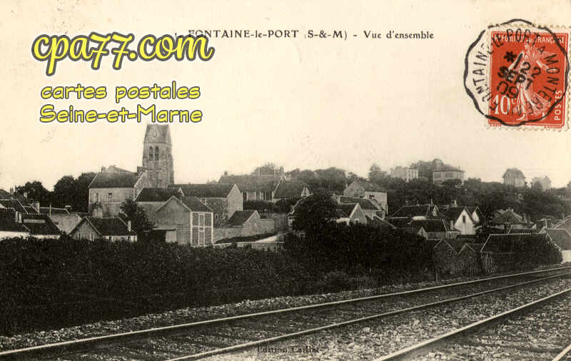 Fontaine Le Port (Seine-et-Marne) - Vue d&rsquo;ensemble