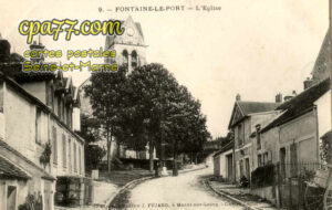 Fontaine Le Port (Seine-et-Marne) - L&rsquo;Eglise