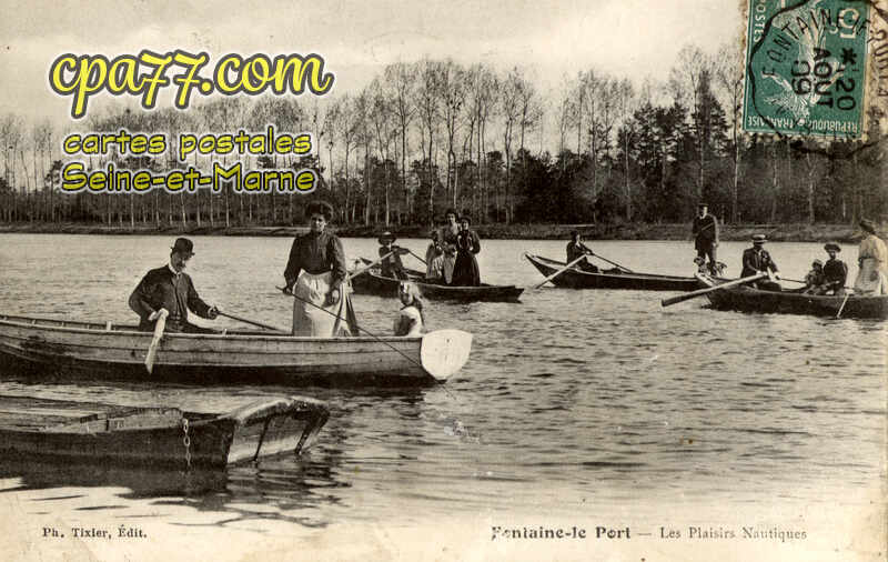 Fontaine Le Port (Seine-et-Marne) - Les Plaisirs Nautiques (en l&rsquo;état)