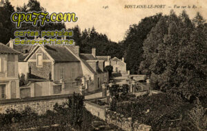 Fontaine Le Port (Seine-et-Marne) - Vue sur le Ru