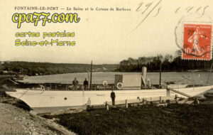 Fontaine Le Port (Seine-et-Marne) - La Seine et le Coteau du Barbeau