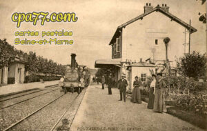 Fontaine Le Port (Seine-et-Marne) - La Gare