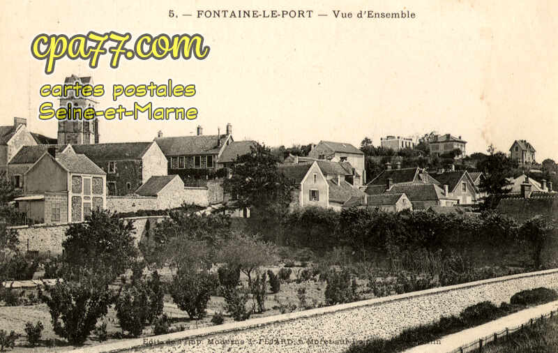 Fontaine Le Port (Seine-et-Marne) - Vue d&rsquo;Ensemble