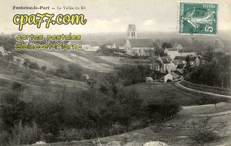 Fontaine Le Port (Seine-et-Marne) - La Vallée du Rû