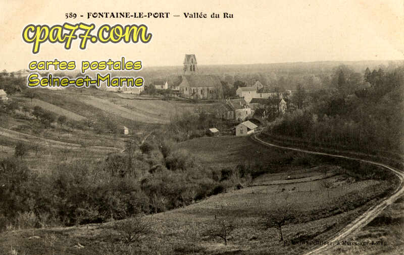 Fontaine Le Port (Seine-et-Marne) - Vallée du Rû