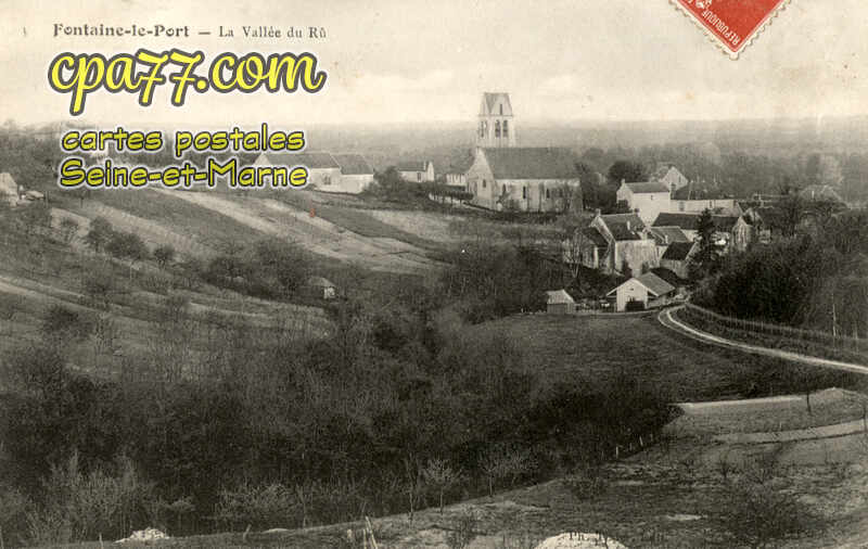 Fontaine Le Port (Seine-et-Marne) - La Vallée du Rû