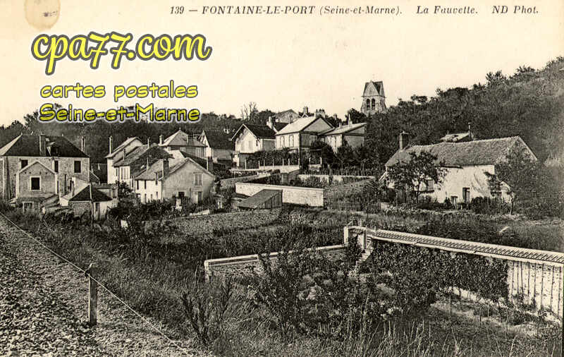 Fontaine Le Port (Seine-et-Marne) - La Fauvette