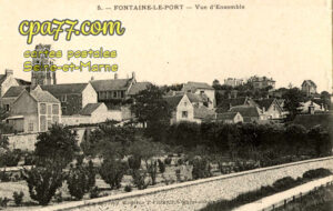 Fontaine Le Port (Seine-et-Marne) - Vue d&rsquo;ensemble
