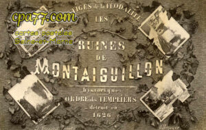 Fontaine Sous Montaiguillon (Seine-et-Marne) - Les Ruines de Montaiguillon