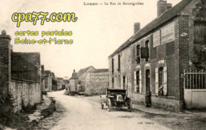 Fontaine Sous Montaiguillon (Seine-et-Marne) - La Rue de Montaiguillon