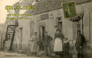 Fontains (Seine-et-Marne) - Maison Riboulet (en l’état)