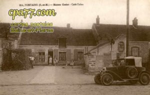 Fontains (Seine-et-Marne) - Maison Godot – Café-Tabac