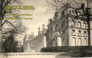 Fontenailles (Seine-et-Marne) - Château de Bois-Boudran (S.-et-M.) – Côté Sud-Ouest